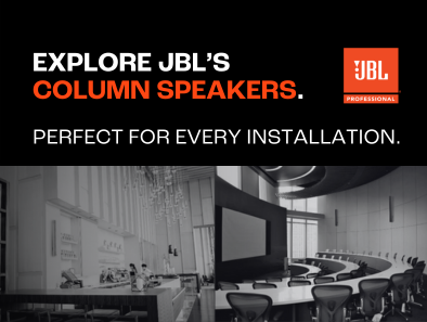 Explore JBL's Column Speaker Range